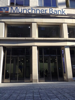 Münchner Bank Museum: entrance