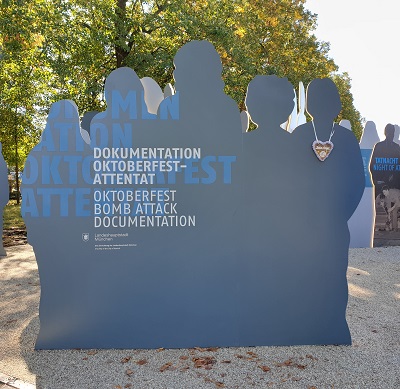 Oktoberfest Bomb Attack Documentation: entrance