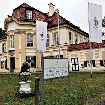 Porzellanmanufaktur Nymphenburg from outside