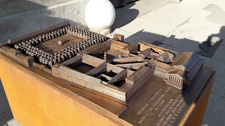 <br />Tactile model of the Residence