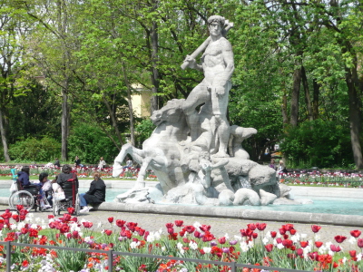 Alter Botanischer Garten: Neptunbrunnen