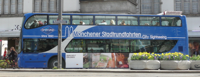 Bus für Stadtrundfahrt